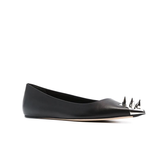 Alexander McQueen Spike Toe Flats 39 / 9 - Picture 3 of 12